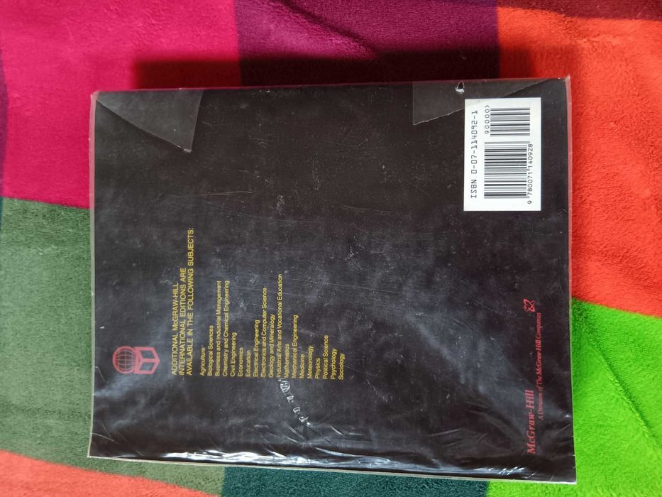 Livro Organic Chemistry, de Francis Carey.