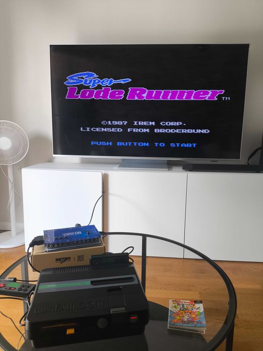 Super Lode Runner Nintendo Famicom Disk System Nes Pegasus