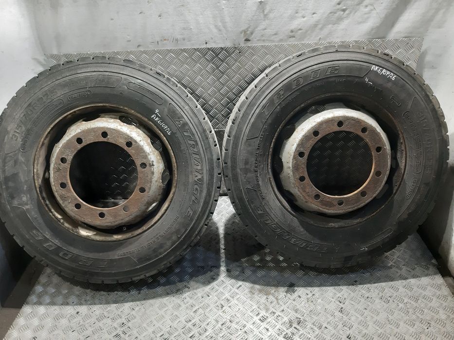Opony Felgi Koła Ciężarowe 2X 315/70 R22.5