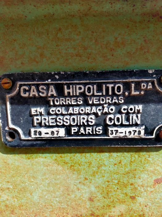 Prensa | Prensa hidráulica | Prensa uvas| Prensa fazer vinho