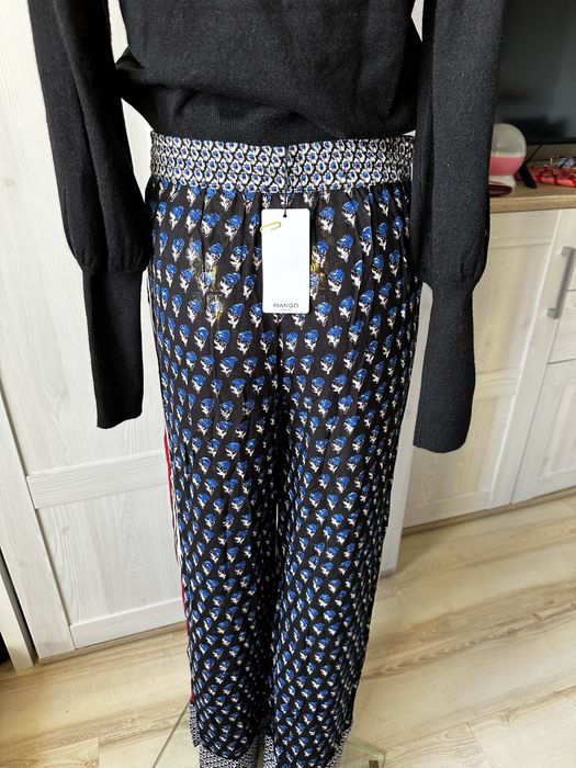 Mango MNG, spodnie luźne damskie, 34 XS, nowe z metką