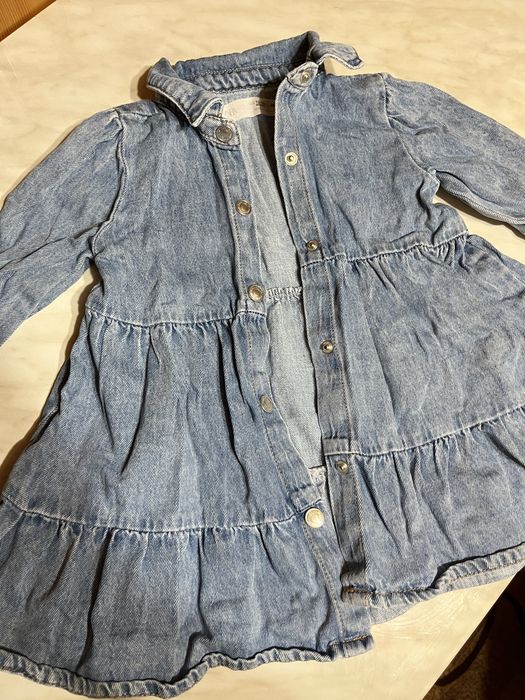 Продам джинсову сукню Zara 86 розмір