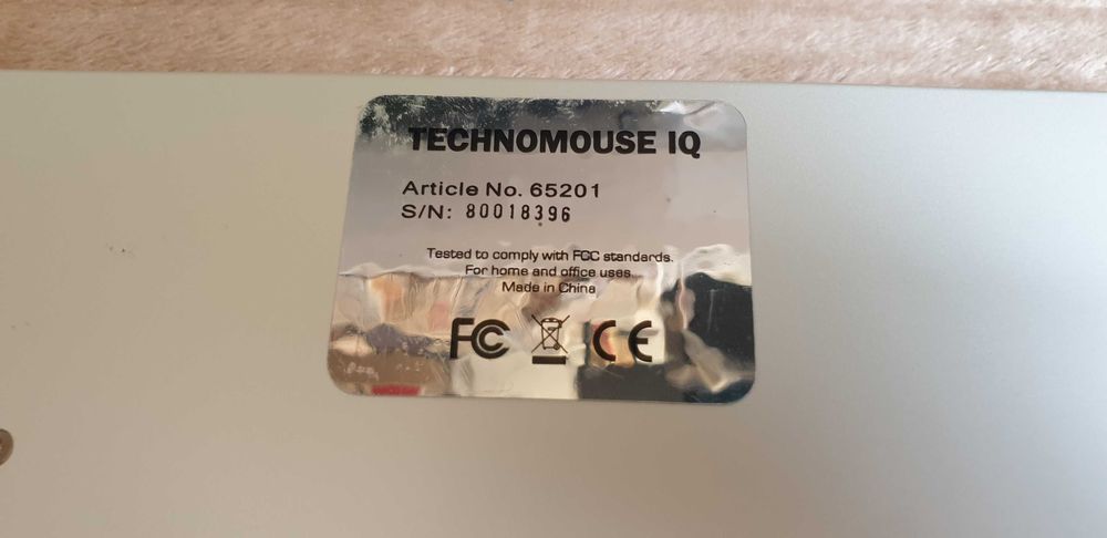 Vidamic Technomouse IQ 65201, Mysz do rolowania