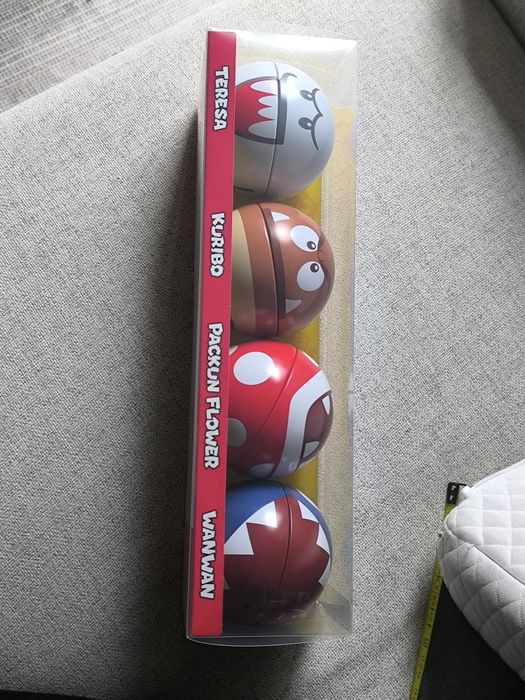 Latas Super Mario com cookies