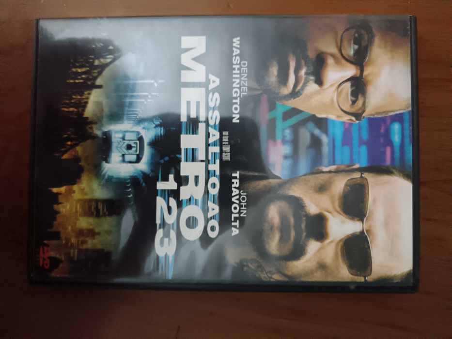 filme dvd original - assalto ao metro 123