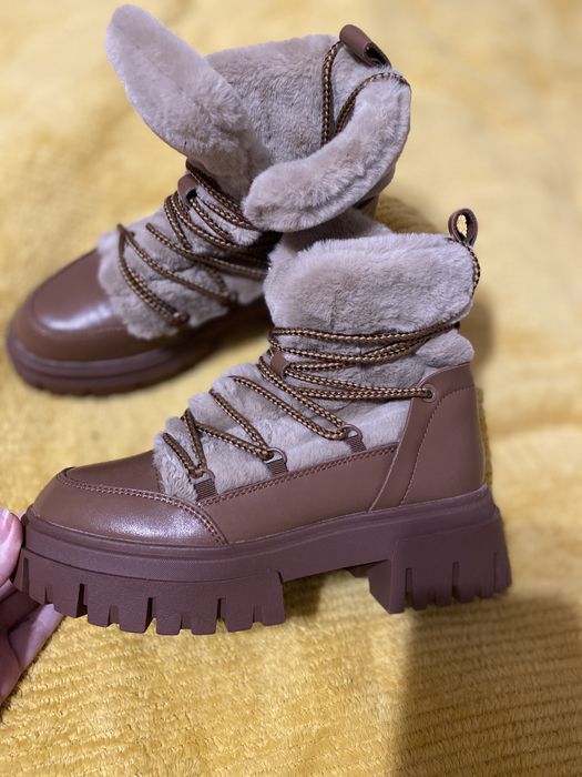 Ботинки женские кожа Reserved