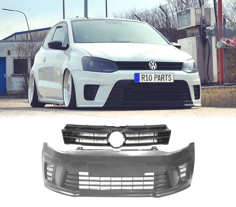 PARA-CHOQUES DIANTEIRO VOLKSWAGEN VW POLO 09-17 LOOK WRC