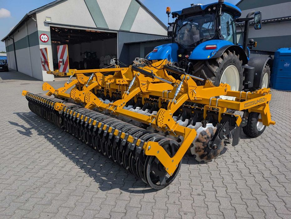 Brona Talerzowa STALTECH UH50EX Hydrauliczna Zawieszana 5m Jak NOWA