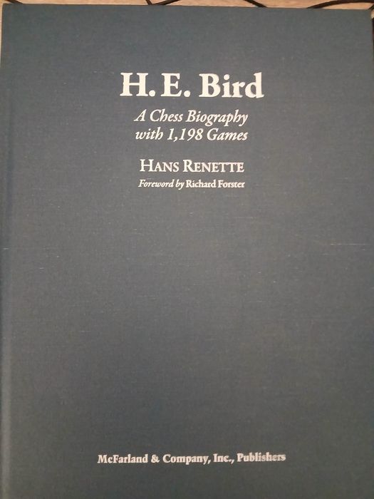 H.E.BIRD de Hans Renette