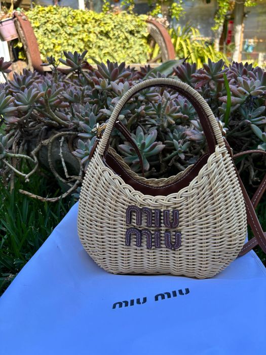 Bolsa em Verga Miu Miu