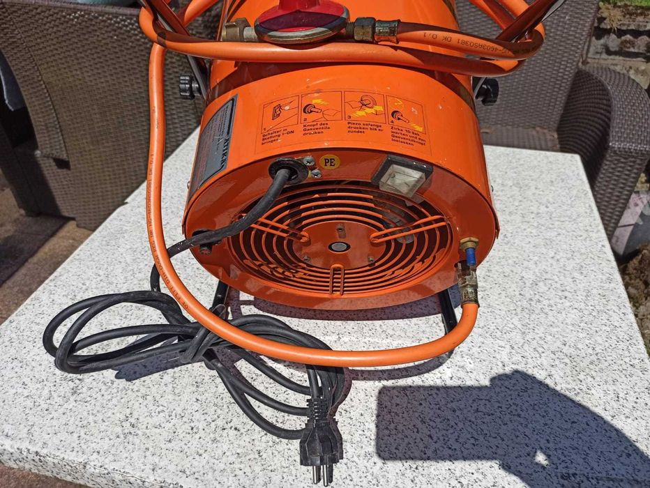 Ogrzewacz gazowy , dmuchawa Atika G 19 M - od 11,5 do 23 kW. NOWY !