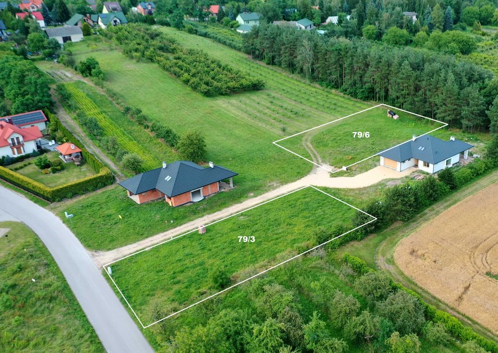 Działka budowlana 12ar - Bronina k.Buska-Zdroju