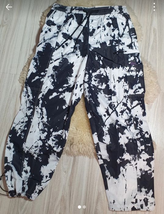 Spodnie męskie S Cropp jogger Czarno biale
