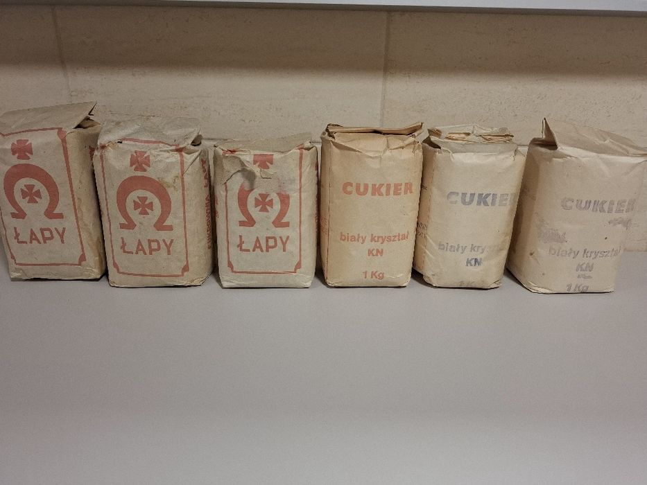 Cukier biały z czasów PRL