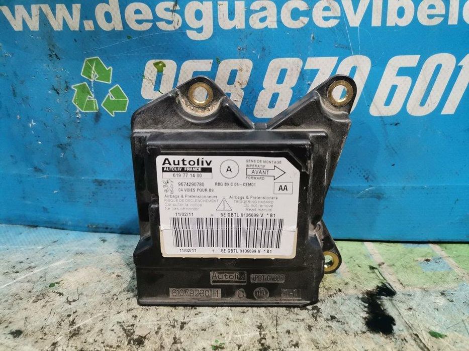 Centralina De Airbag Citroen Berlingo
