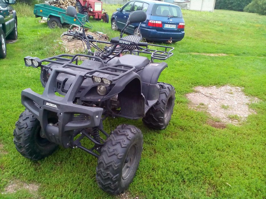 quad 250 manual z wstecznym