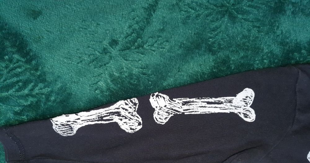 Komplet Szkielet H&M rozmiar 74