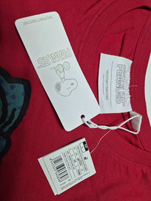 Pijama Women'secret Peanuts Snoopy