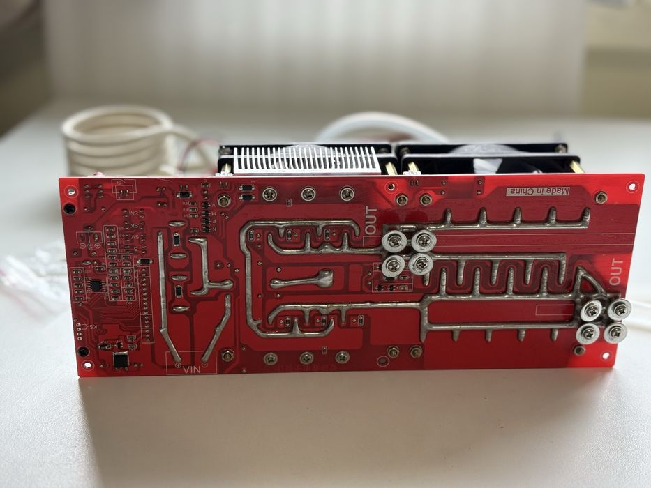 Nagrzewnica indukcyjna ZVS 3000W z chłodzeniem