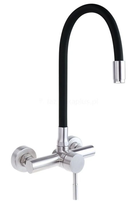 Nowa Bateria Zlewozmywakowa Ścienna NEO – Chrom