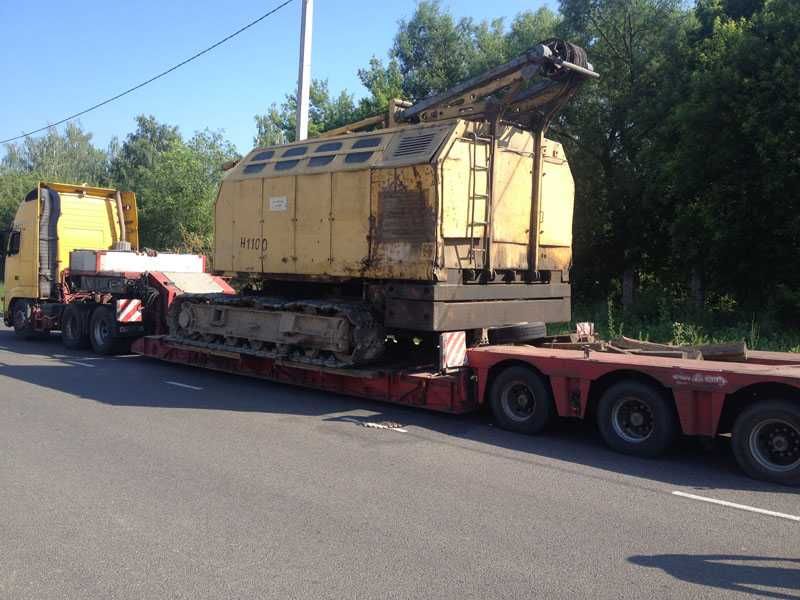 Перевозка строительной техники (Краны, Экскаваторы, Бульдозеры и т.д.)