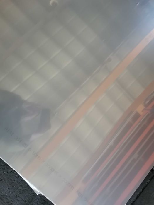 Лист нержавійка харчовий AISI304 0,5мм 1х2м
