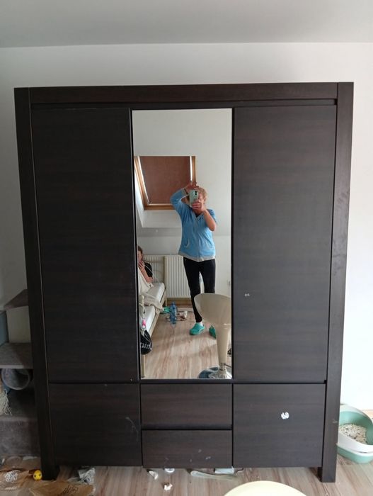 Meble Black&White drewno kolor Wenge