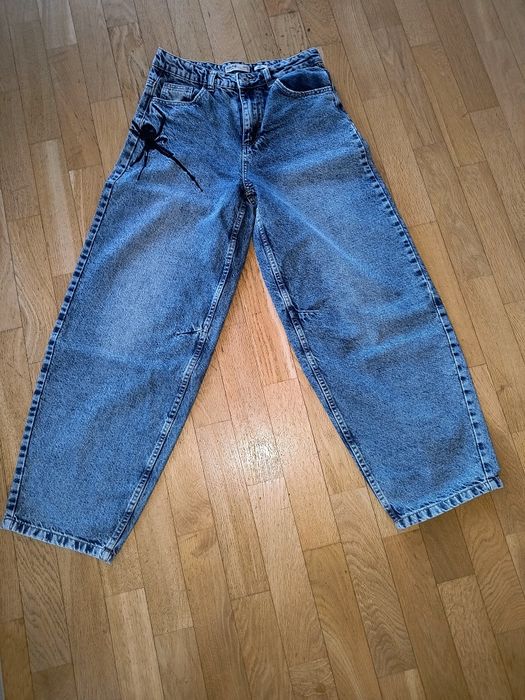 Spodnie jeansowe baggy