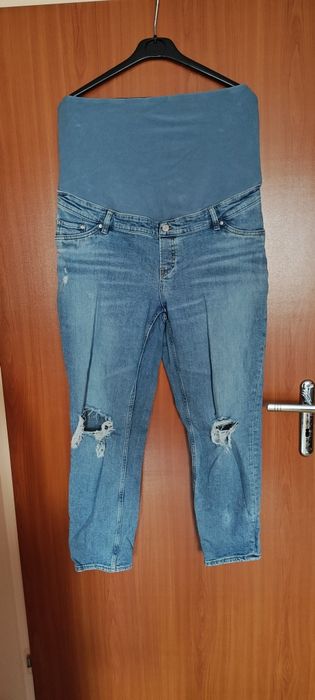 Zestaw jeansów ciążowych xl