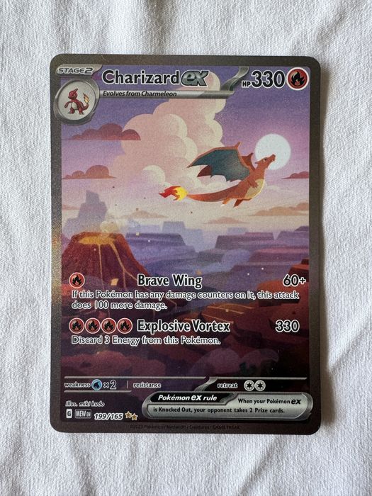 EN - Charizard ex - 199/165 - SV: Scarlet & Violet 151