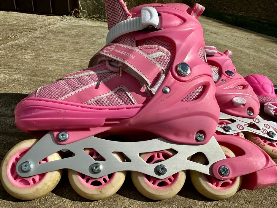 Ролики дитячі (дівчинка, 34-37 розмір , стан ідеальний)