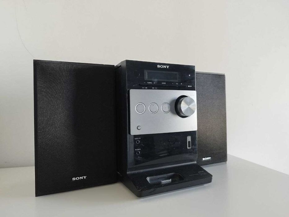 Sony CMT-FX300i – kompletna wieża stereo | CD, USB, FM/RDS, AUX, iPod