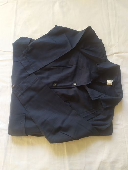 Халат робочий темно-синій