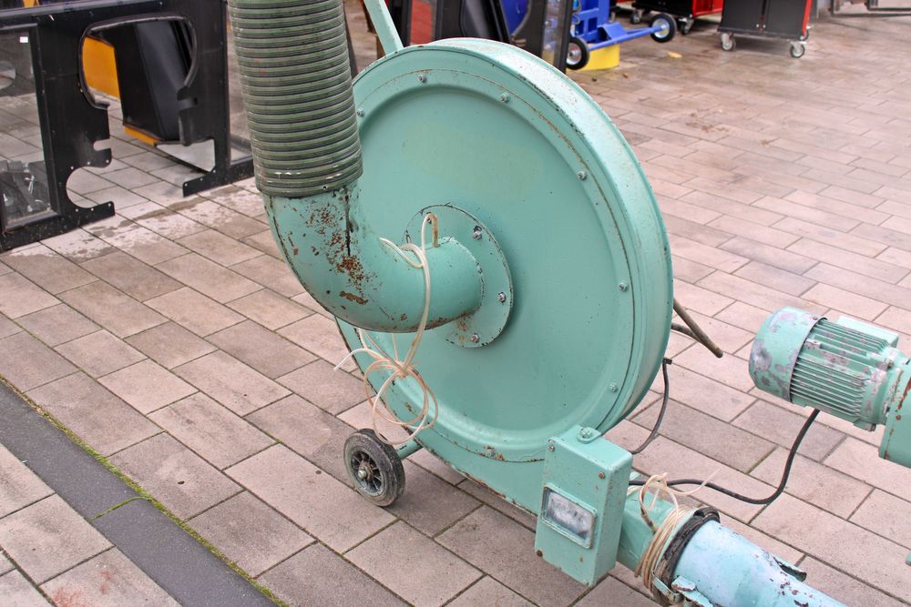 Dmuchawa do zboża 7,5 kW Duża Dmuchawa ssąco tłocząca KOMPLET RURY