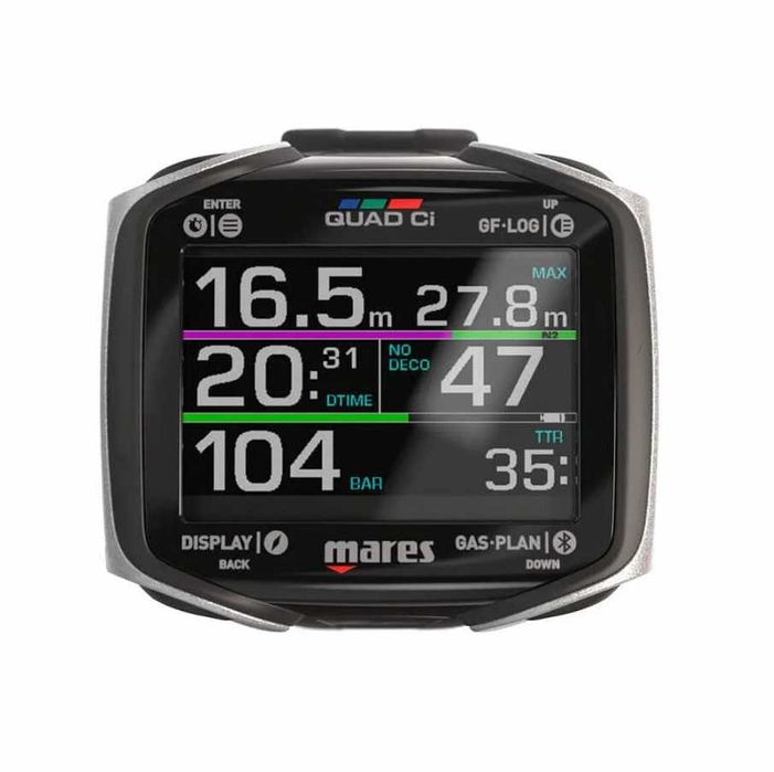 Nowy Komputer nurkowy Mares Computer Quad CI D nurkowanie Wysyłka