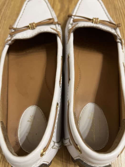 Clarks artisan Mokasyny damskie ze skóry natyuralnej r. 37,5