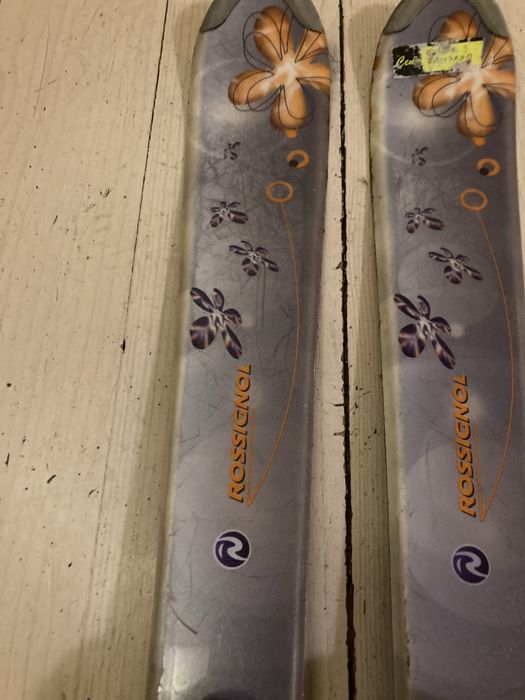 Narty dziecięce Rossignol z wiązaniami 120 cm