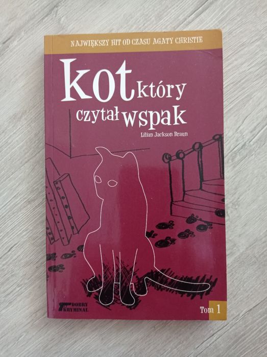Kot , który czytał wspak. Lilian Jackson Braun