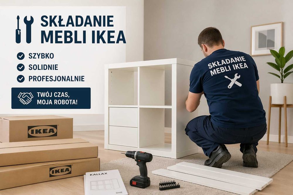 Składanie mebli IKEA Warszawa