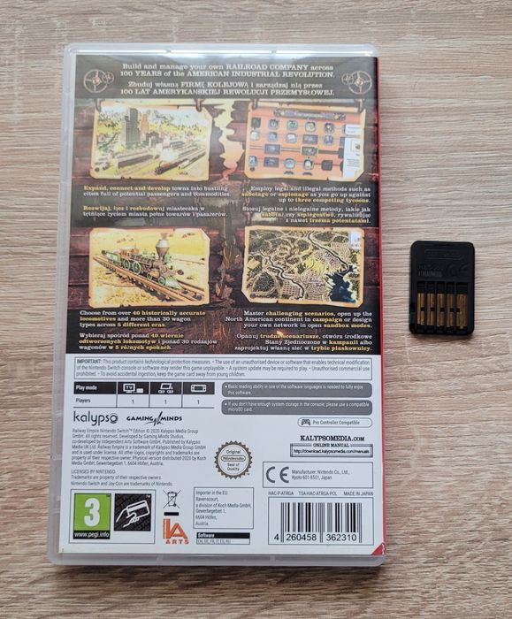 Raillway empire Nintendo Switch