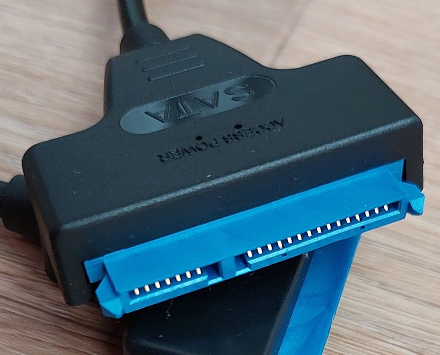 (НОВЫЙ) Переходник адаптер SATA-USB 3.0 для диска HDD SSD 2.5