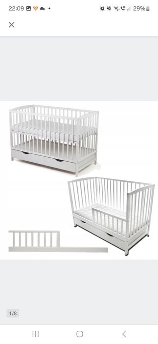 Łóżeczko dla niemowlaka