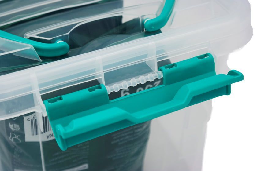 pojemnik plastikowy 5,0l prostokąt multi box z pokrywką clip