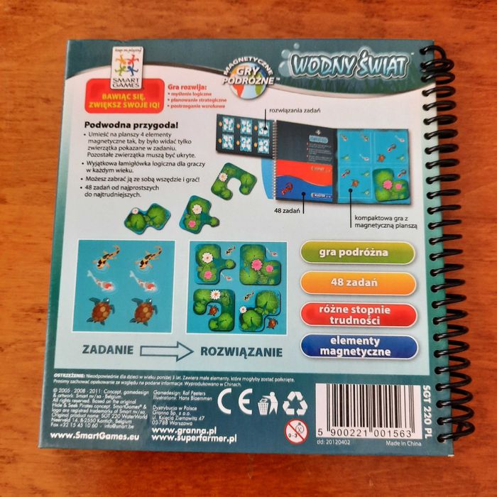 Gra logiczna "Wodny świat" dla dzieci 5+