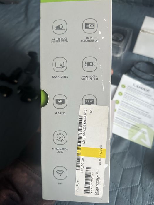 Kamerka Lamax w7.1 4k dual screen