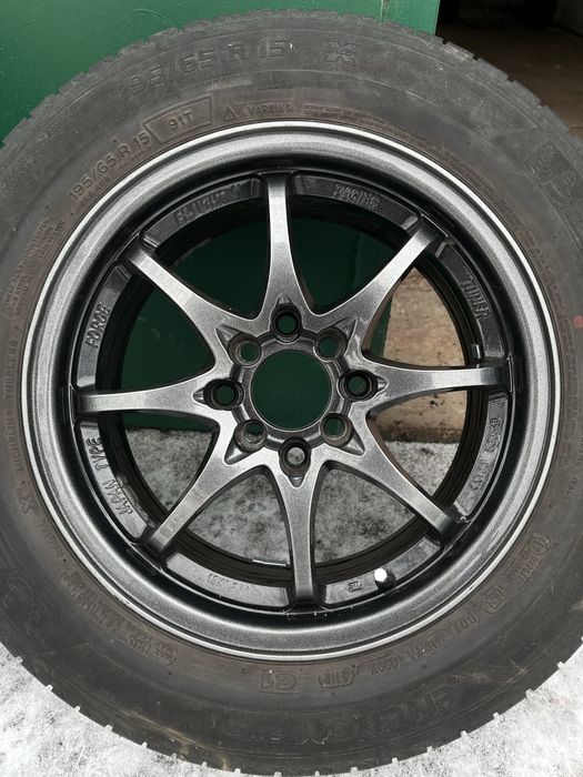 Диски japan r15 4х100 4х108 гума michelin 195/65/15