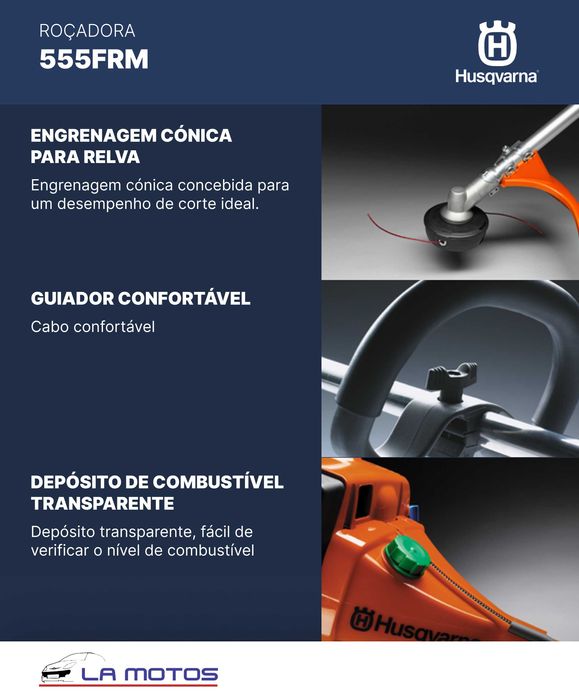 Roçadora Husqvarna 555 FRM