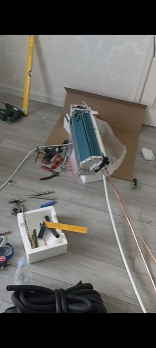 Монтаж кондиціонерів, вентиляції, рекуператори,та інших систем теплахо