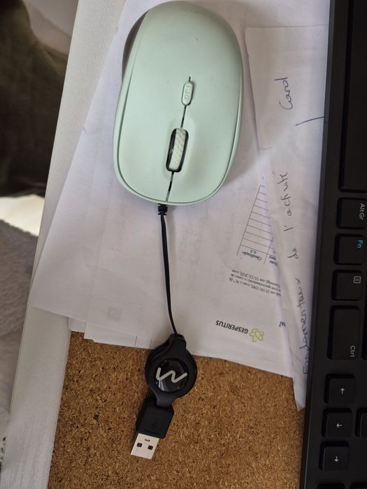 Rato MITSAI R311 Mini (USB - Casual - 2400 dpi - Verde Aqua)