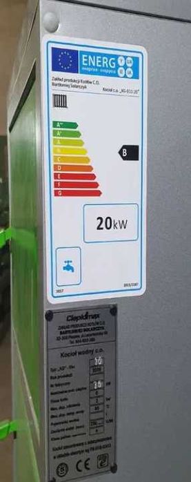 Kocioł 20kW z podajnikiem na ekogroszek kotły piec 180m Pleszew 5klasa
